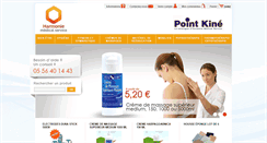 Desktop Screenshot of materiel-kine.com